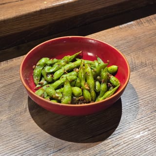 Garlic Edamame