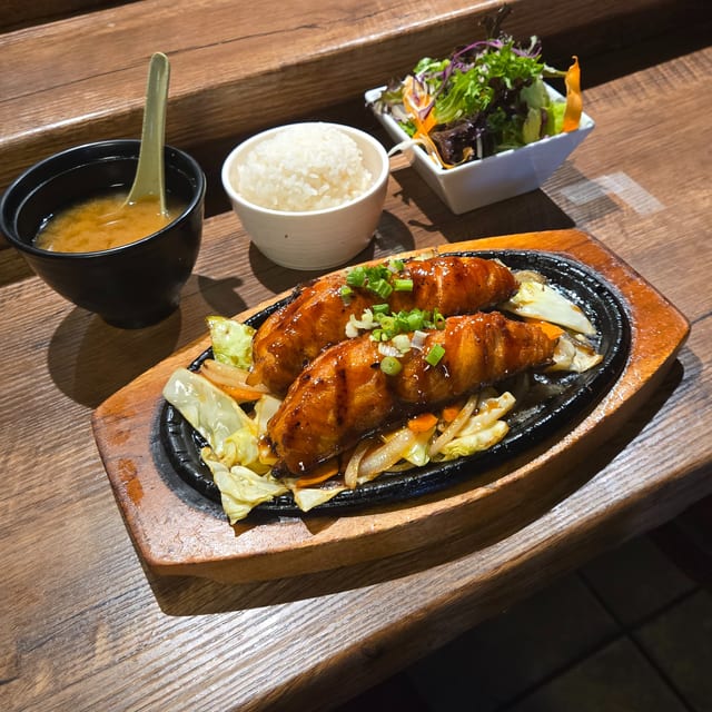 Salmon Teriyaki.