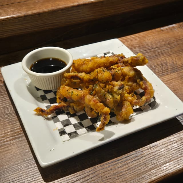 Squid-Leg Tempura.