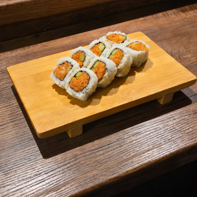 Spicy Salmon Roll.