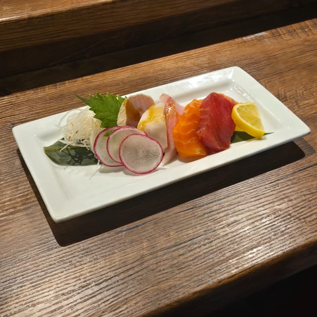 Sashimi Sampler.