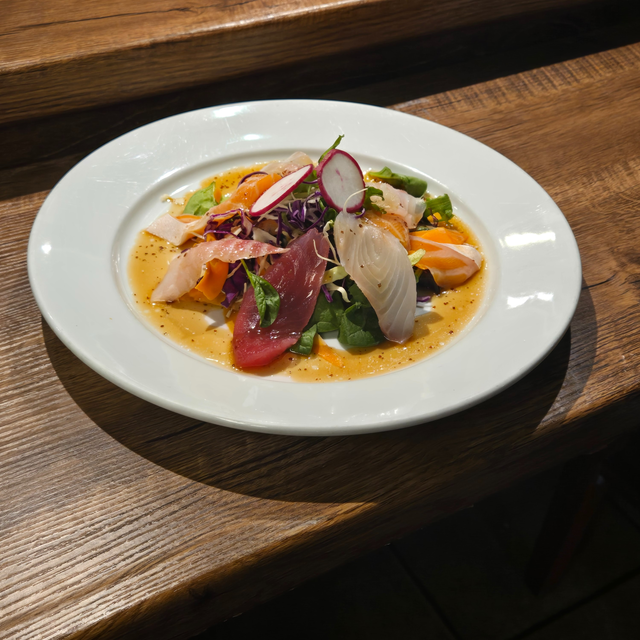 Sashimi Salad.